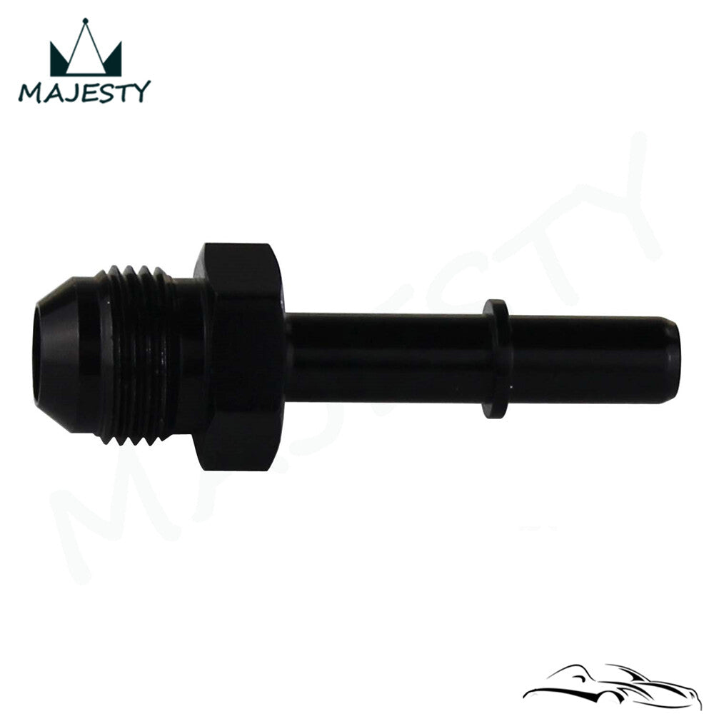 AN8 Fuel Adapter Fitting to 3/8 Quick Connect Male Fitting Adapter Push On EFI