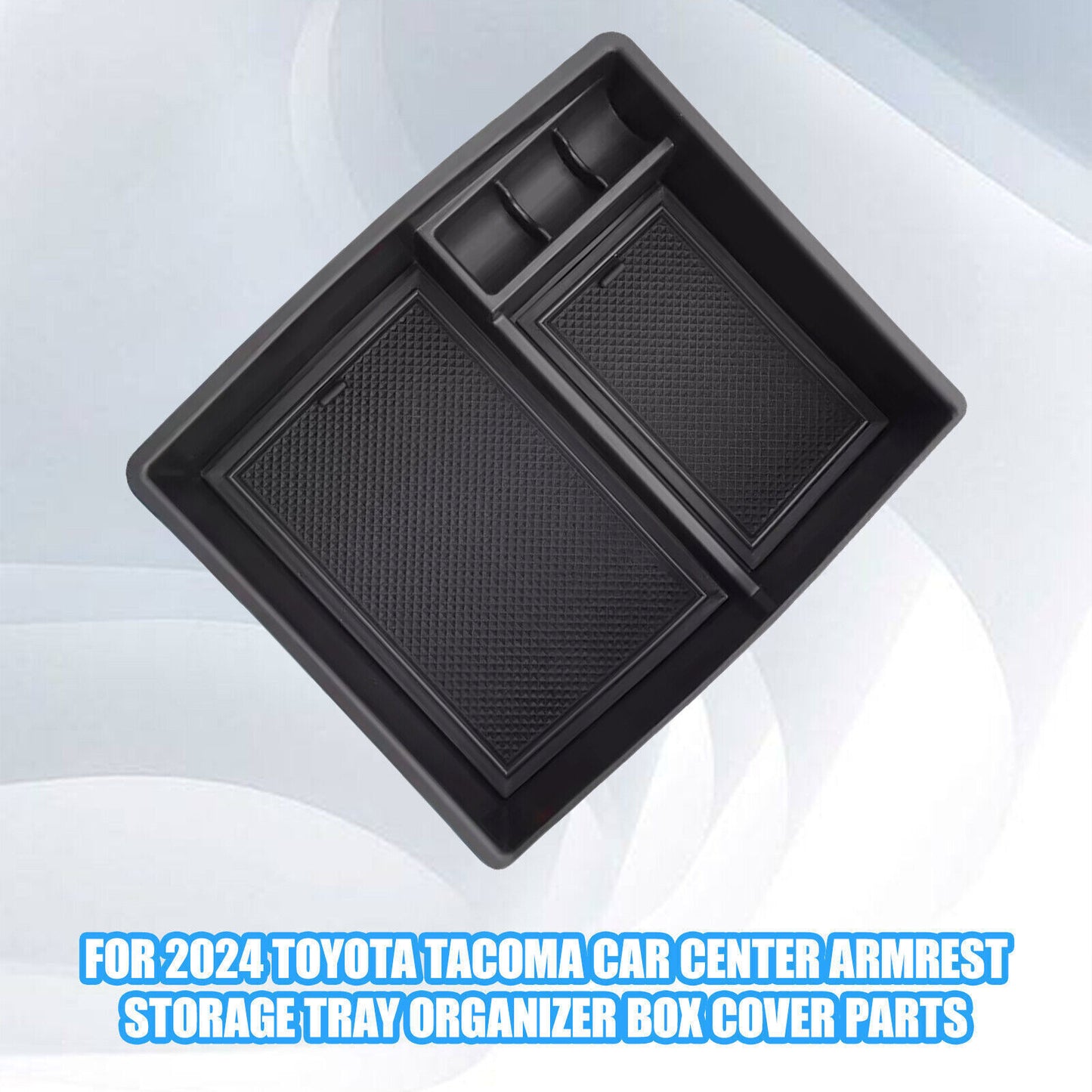 For 2024 for Toyota Tacoma Cab Center Console Armrest Storage Tray Organizer Box72