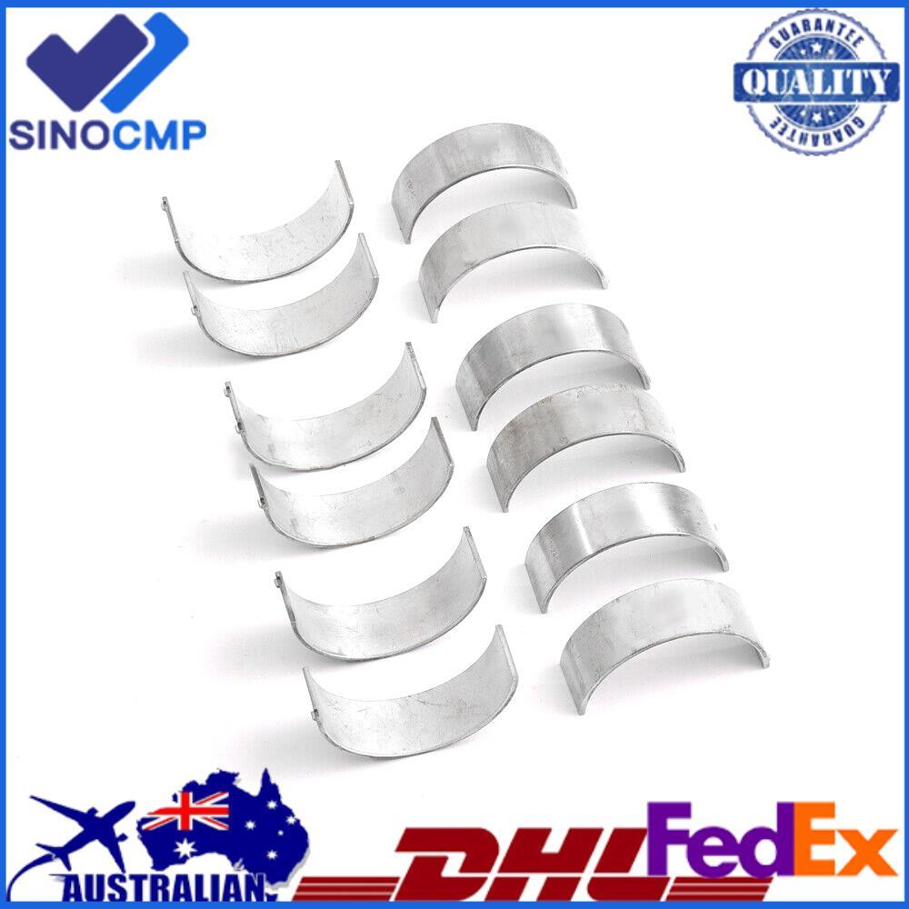 12x Connecting Rods Bearing for Mercedes-Benz W204 W211 W164 X204 M272 3.0L 3.5L