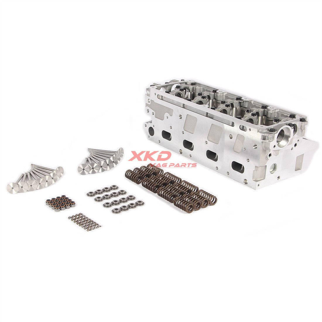 2.0TDI Cylinder Head & Valves Set Fit for VW for Golf for Jetta for Passat CFH CLC CFG Q