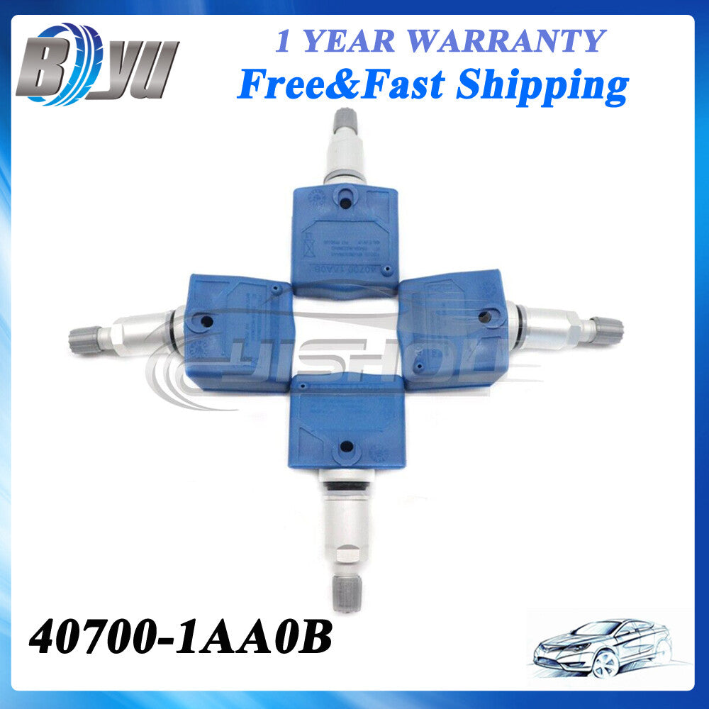 TPMS TIRE PRESSURE SENSOR for Nissan Maxima Altima for Infiniti 40700-1AA0B 4pcs New
