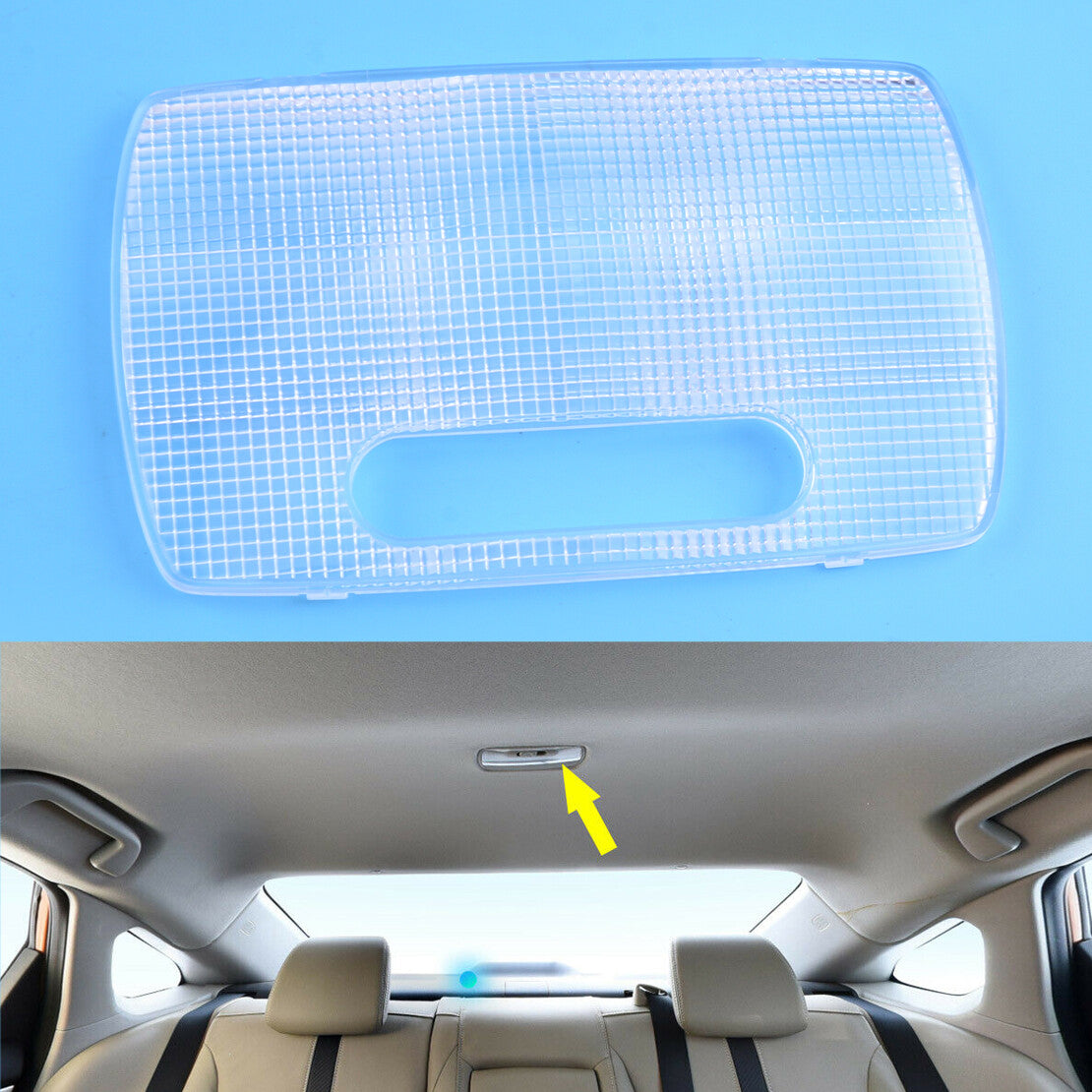 Interior Rear Roof Map Light Room Lamp Lens Fit for Honda for CIVIC /ACCORD/CRV/PILOT