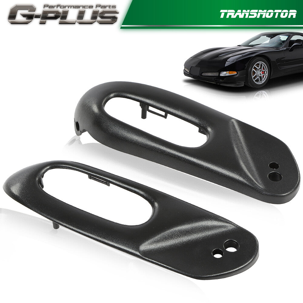 Fits 97-04 for Chevrolet for Corvette C5 Package 2 Power for Seat Switch Bezel Trim in Black Q