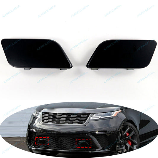 2x Front Bumper Vent Grille Cover Cap r For 2018-21 for Range Rover Velar SVA L560 Q