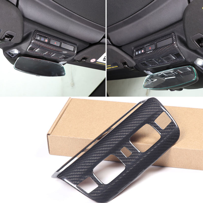 Carbon Fiber Car Side Mirror Cover Trim 6 pcs for FJ Cruiser 07-21 US- v