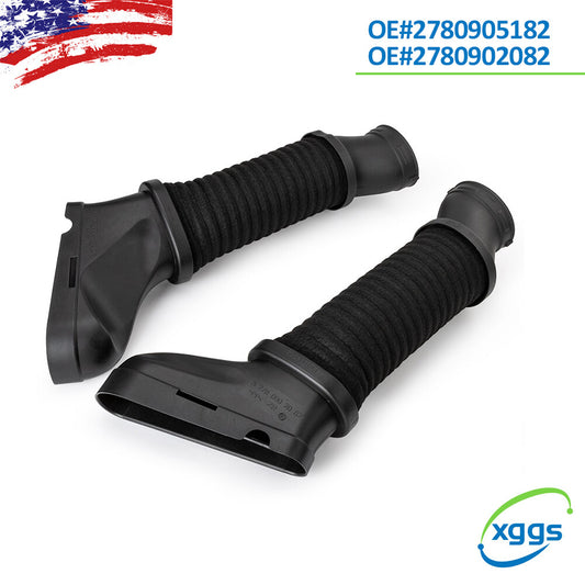 2x 2780905182 Air Purifier Intake Hose for Mercedes-Benz E550, CLS550, E63, and AMG (LH & Right Handle) Q