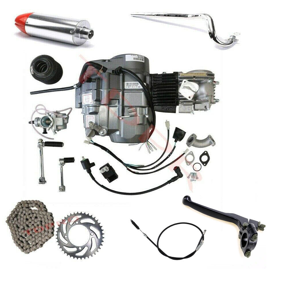 for Lifan 140cc manual motor kit for Pit bikes for Honda Trail CT70 C90 CRF70 XR50
