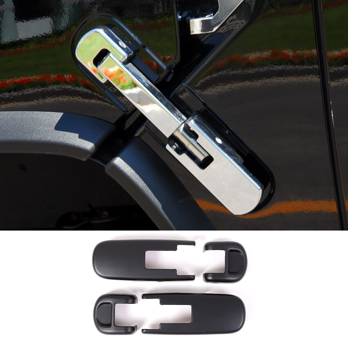360 ° Rotating Phone Stand Tray Alloy Decoration Suitable for ta Tacoma 2016-2020 - v