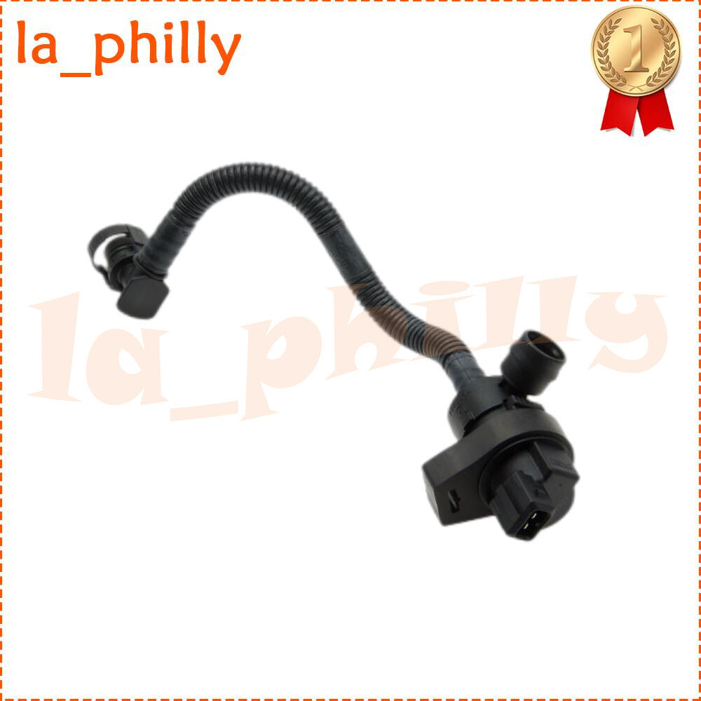 Fits for BMW 5 Series E60 E61 Fuel Tank Breather Valve With Pipe 13907537113 Black Q