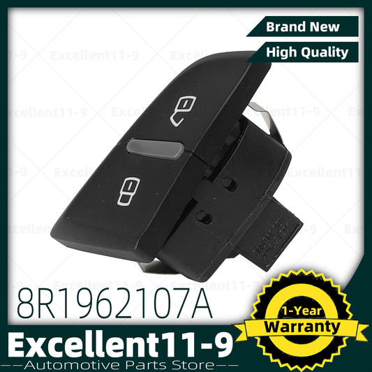 Front left center door lock switch button for Audi Q5 2009 - 2017 8R1962107AV10- n