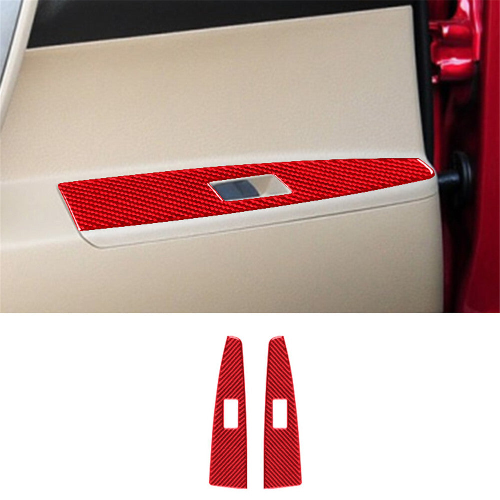 Carbon Fiber Center Console A/C Control Cover Trim For 718 2016-2022 v
