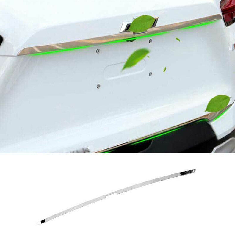 For Chevry Blazer 2019-2022 Stainless Rear Tailgate Upper Trunk Strip Cover Trim