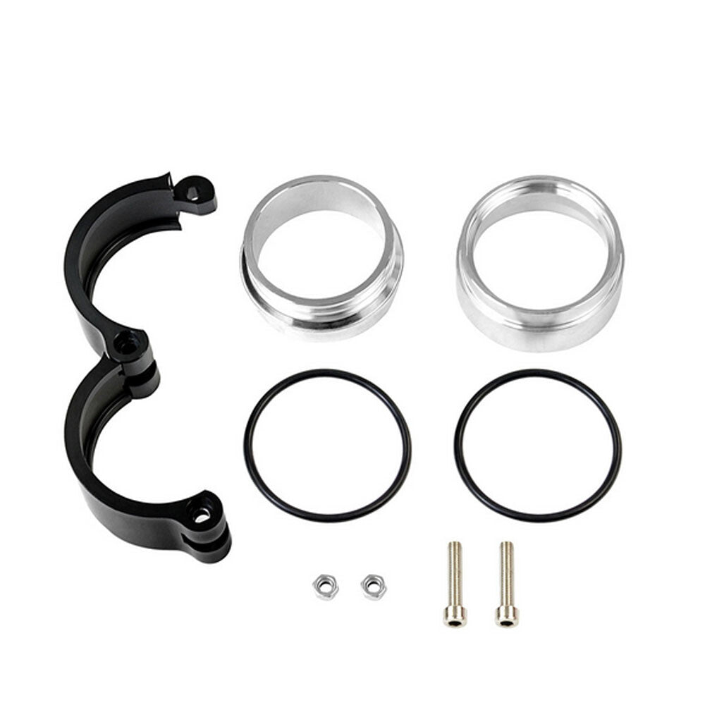 V-band Clamp Assembly Anodized Clamp For 3.5 OD Turbo Piping Exhaust Downpipes Q