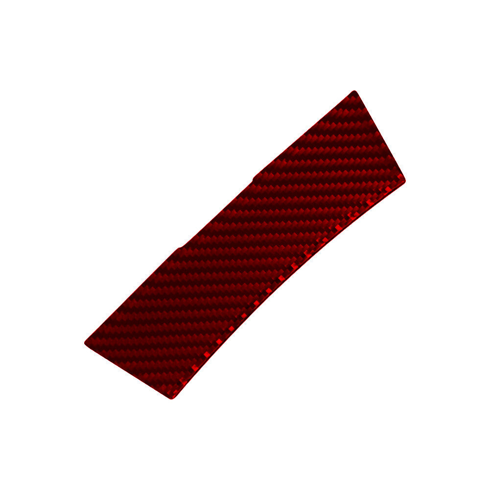 Red Carbon Fiber Below Center Console Cover for Subaru Legacy Outback 2010-2014