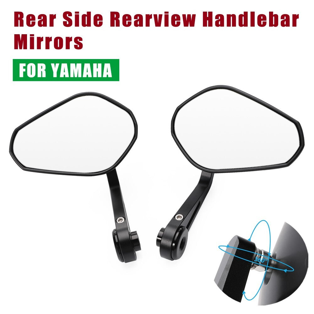 for Yamaha XMAX 125 250 300 400 Tricity 300 Rear Side Rearview Handlebar Mirrors