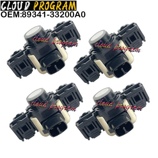 4X Parking Assist Ultrasonic Sensor 89341-33200-C0 for Lexus ES350 ES300h CT200H Q