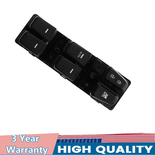 New 93570-3S000 Left Front Drive Power Window Switch for Hyundai Sonata 11-15