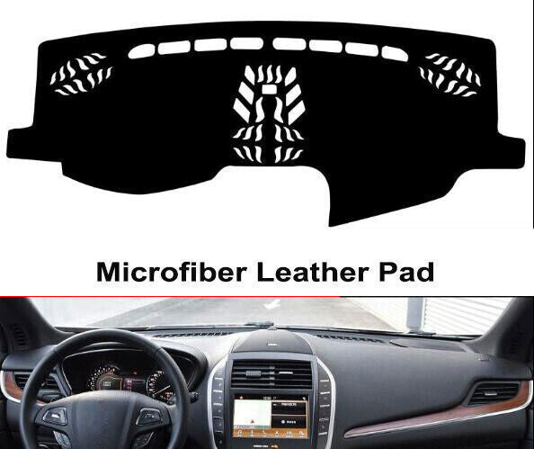 1X PU leather Dashboard Dash Mat Non-slip DashMat Shade for Lincoln MKC 2015-22