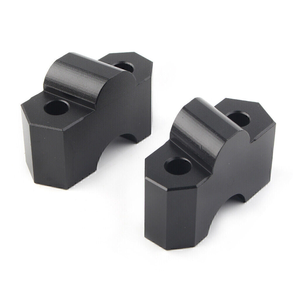 for Kawasaki Z750 2004-2012 Z1000 03-2016 Black Motorcycle Handlebar Riser Clamp Q