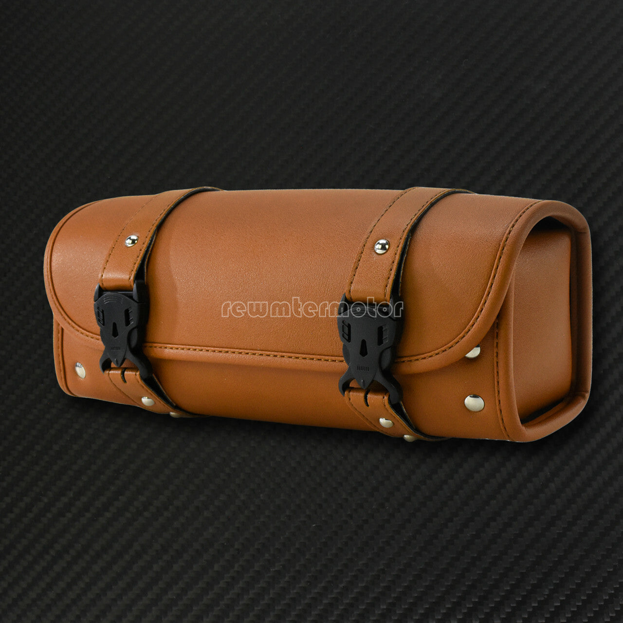 PU Motorcycle Side Pouch Handlebar Saddlebags Tool Bag Fit for Harley for Yamaha Q