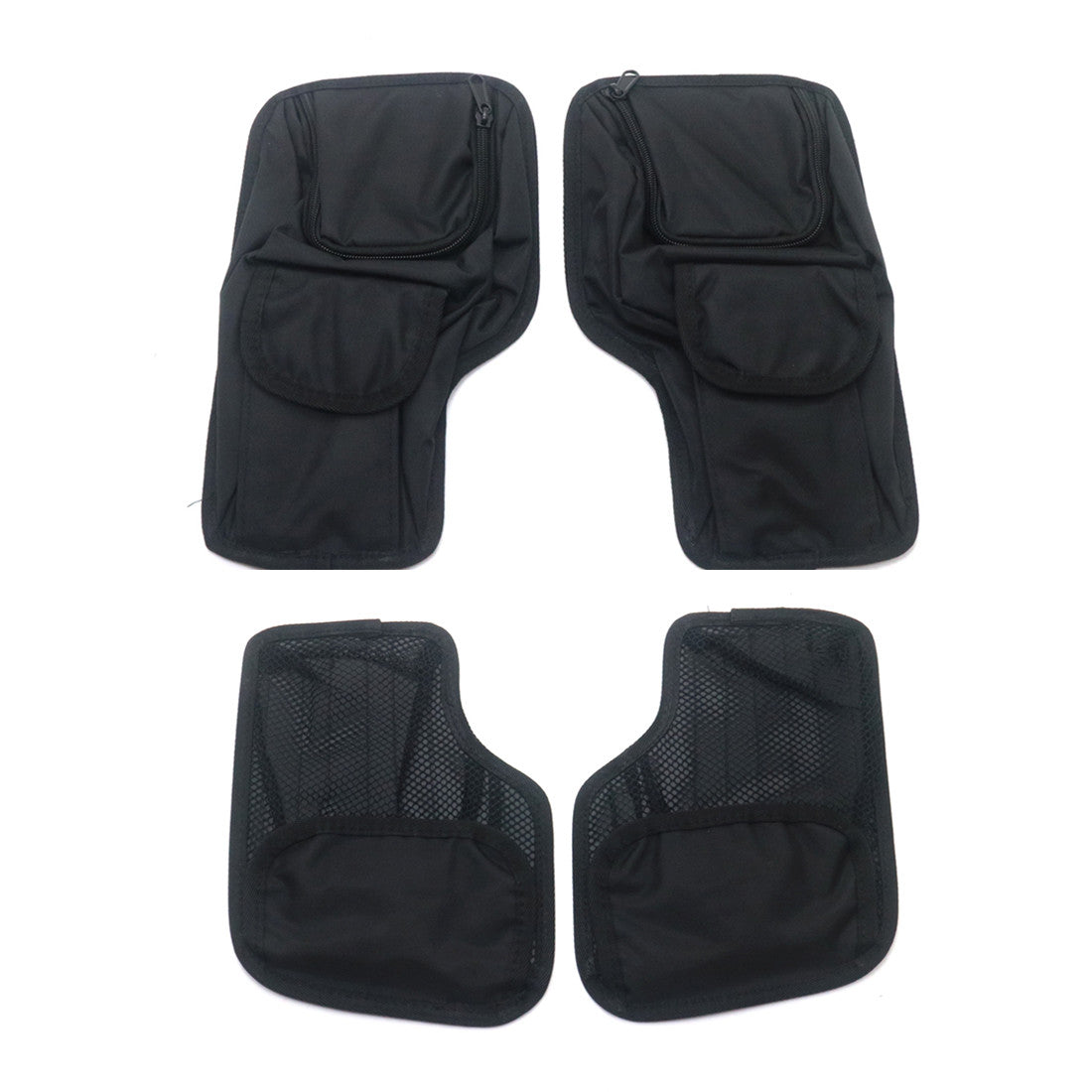 Motorcycle Black Hard Bags Saddlebag Lid Organizer for Harley Touring 1993-2013 Q