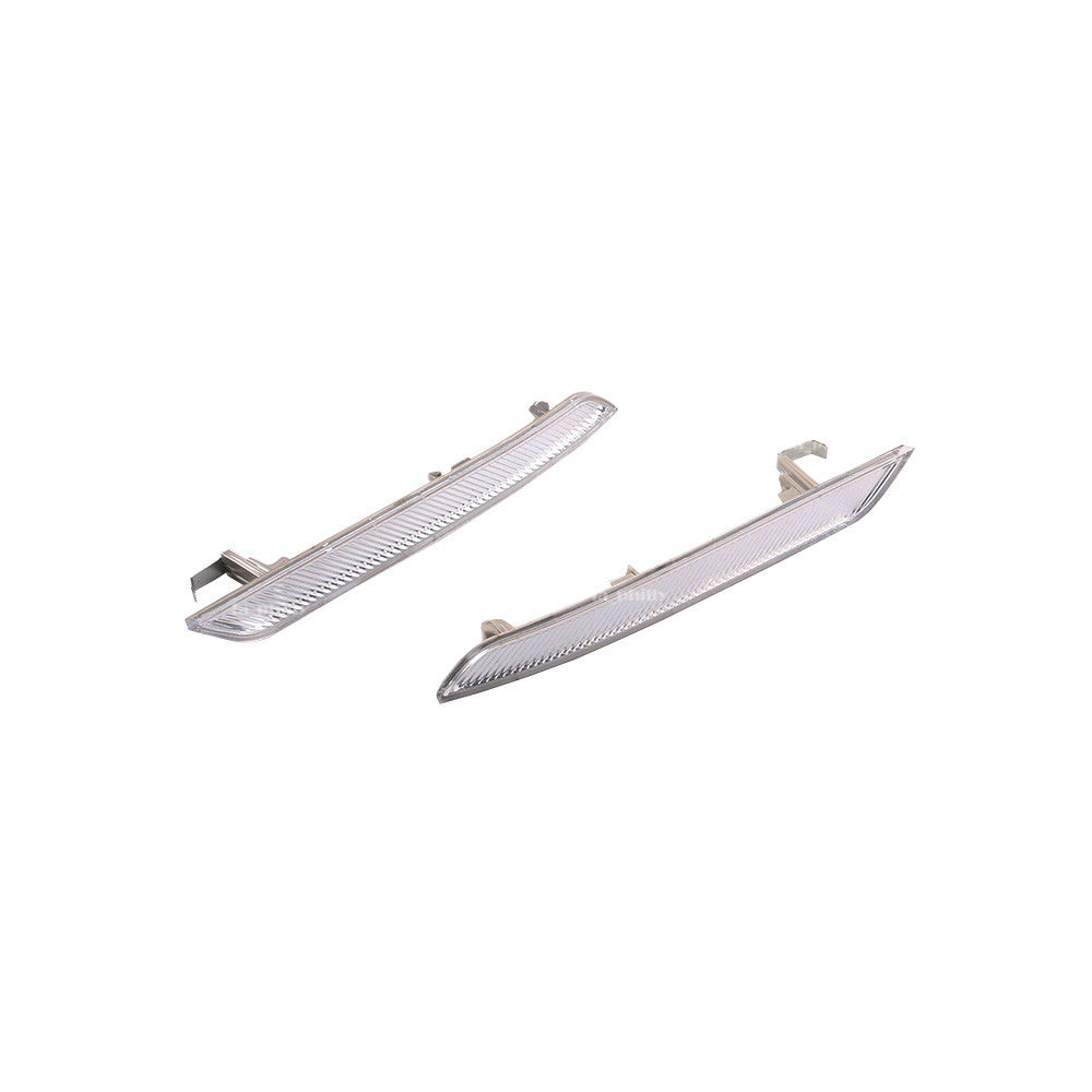 Clear Front Bumper Side Marker Reflector Light for BMW X6 E71 E72 2007-2014 Set