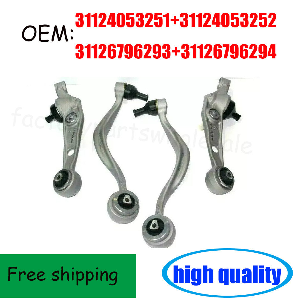 4-piece front lower L&R control arms for Rolls-Royce for Phantom RR1 6.7L V12 ( FedEx!) n