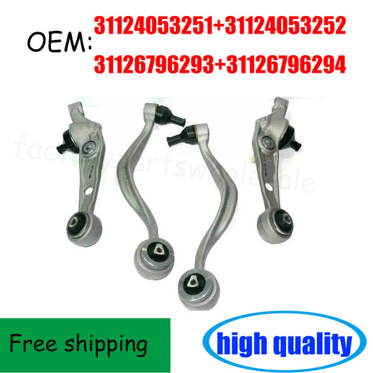 4-piece front lower L&R control arms for Rolls-Royce for Phantom RR1 6.7L V12 ( FedEx!) n
