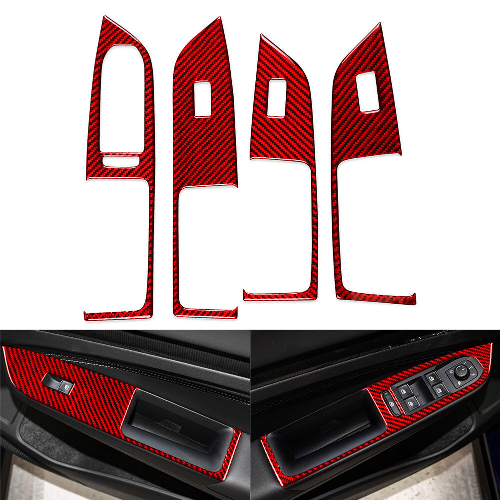 LHD Car Door Window Lift Switch Panel Cover Trim Fit for Volkswagen for Golf 8 MK8 21-23