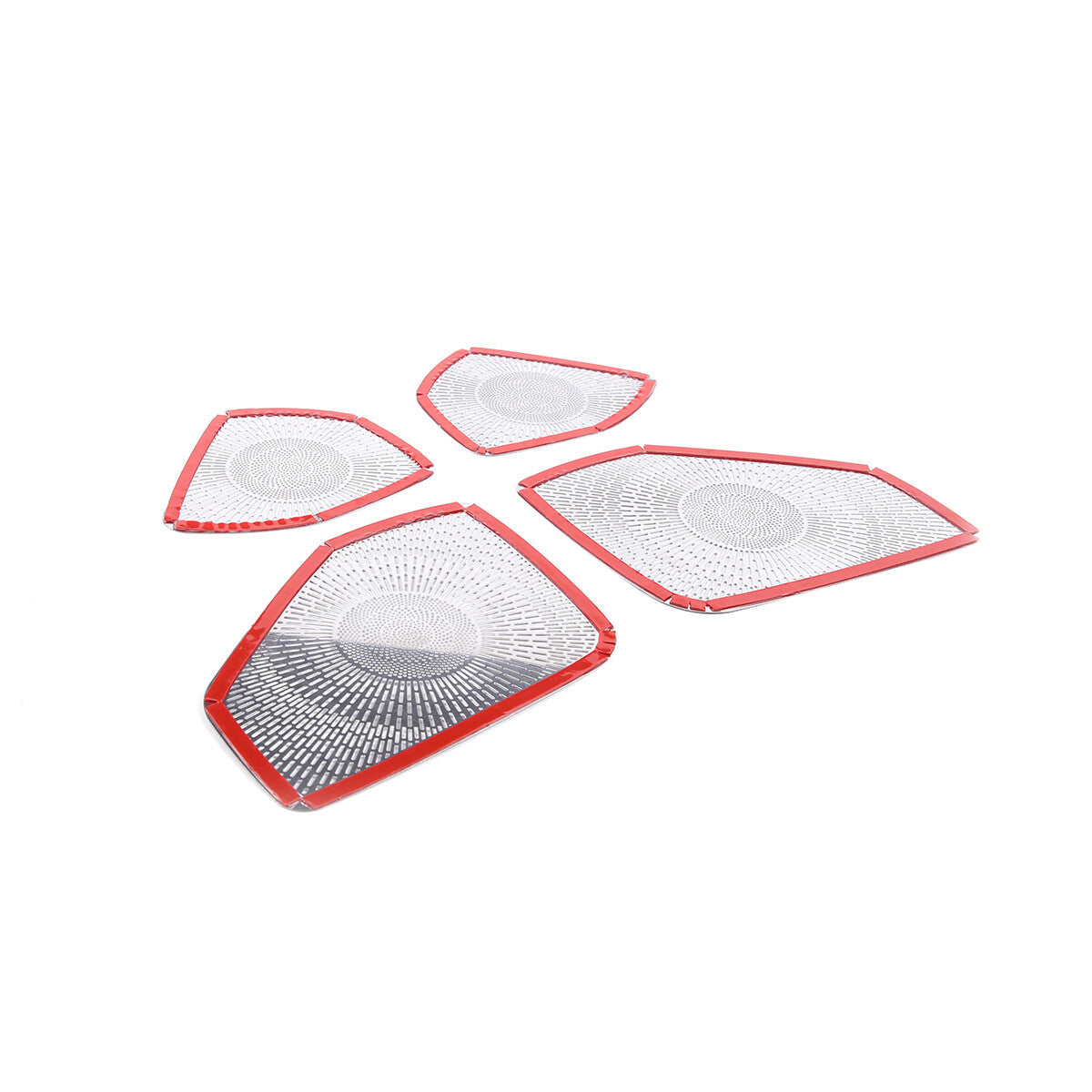 ABS matte black rearview mirror covers suitable for Mercedes-Benz ML, GL, GLE, and GLS models from 2013 to 2019.