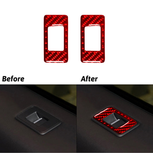 Carbon Fiber Below Radio Console Cover Trim for Infiniti FX 2009-13/QX70 2014-17 v