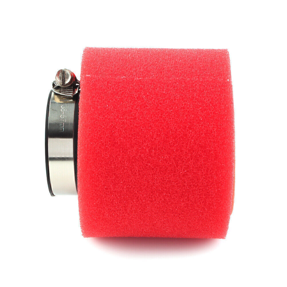 45mm Red Foam Stright Air Filter Fit CRF50 XR50 Motorcycle ATV Pit Dirt Bike Q