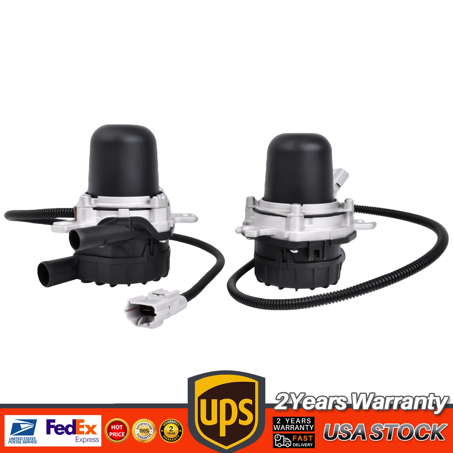 2Pcs Secondary Injection Air Pump for Toyota Tundra Sequoia 2007-2013 176100s010 Q