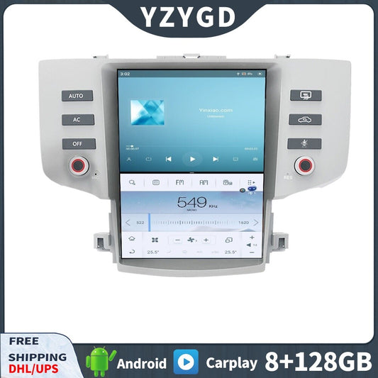 for Toyota Reiz 2005-2009 Android 2Din Car Radio CarPlay Stereo Receiver Screen