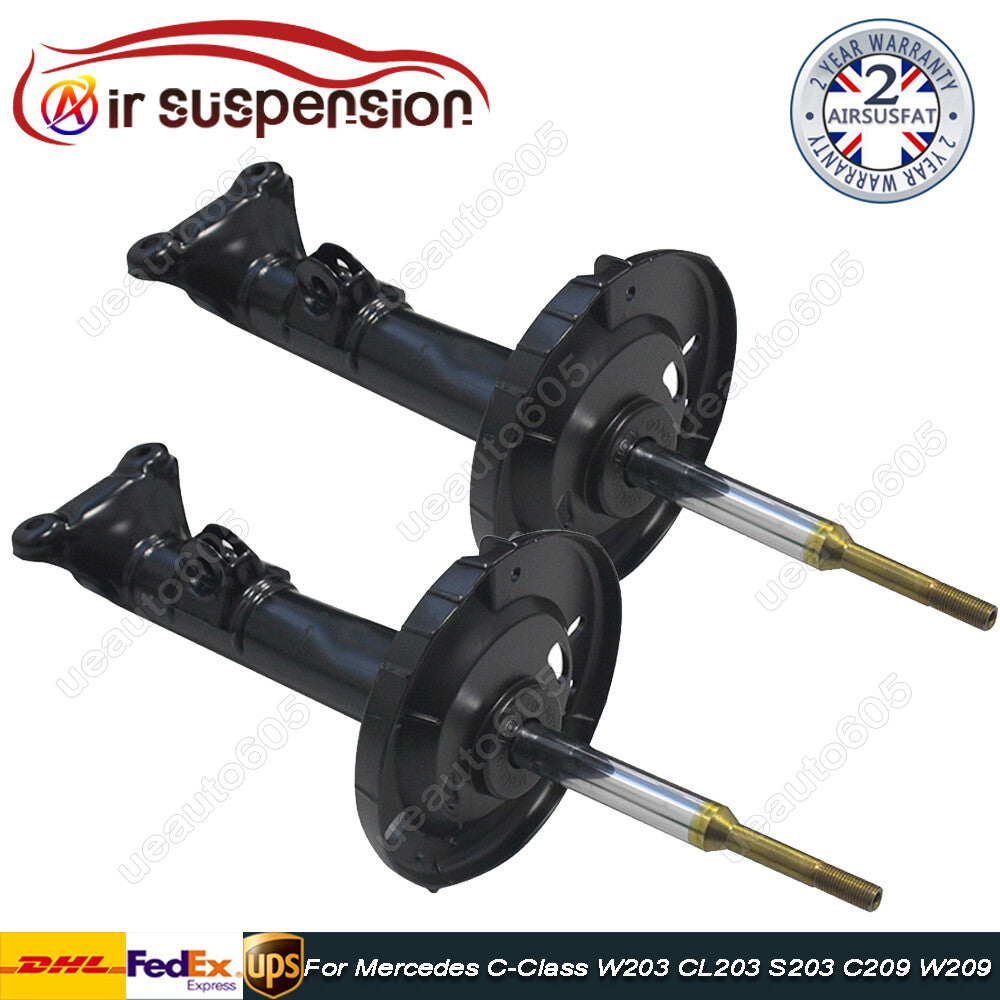 Pair Front Left  Right Shock Absorbers for Mercedes W203 C209 C240 C350 CLK500