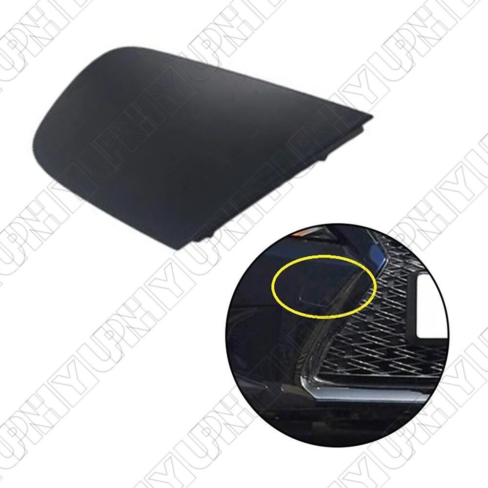 For 2014-2017 for Lexus CT200h Right  Left Front Bumper Hole Cover Set Primer Black Q