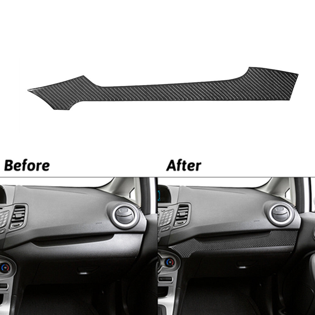 Carbon Fiber Light Switch Control Panel Sticker Trim Cover For F150 2004-08 v