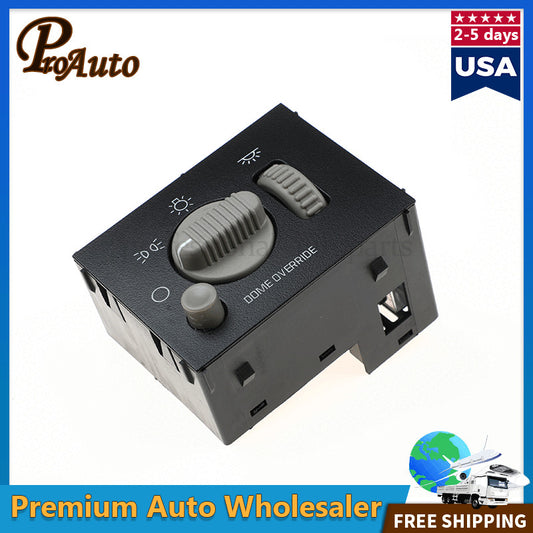 Headlight Dimmer Switch 15755595 For 99-02 for Chevy Silverado for GMC for Sierra 1500 2500