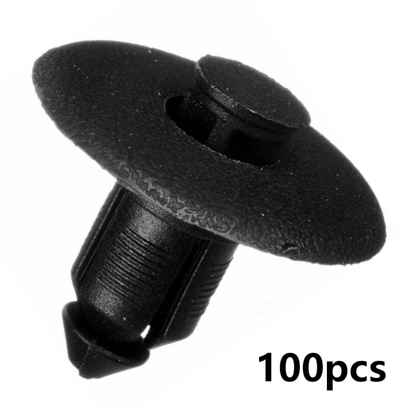 100pcs Cowl Push Type Retainer Nylon Clips Fit for for Lincoln LS W705956-S300 v