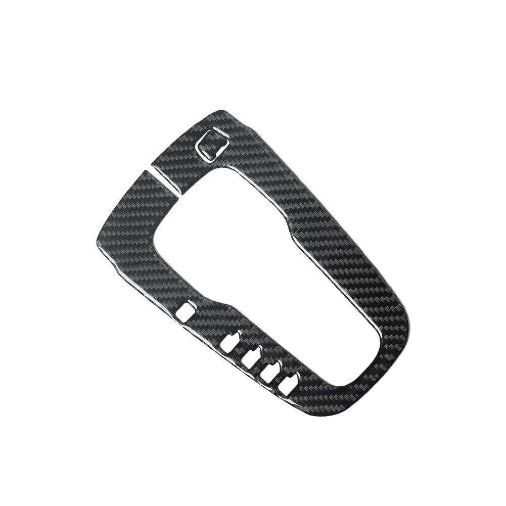 Carbon Fiber Inner Center Armrest Box Handle Cover for Highlander 2020 - 22- v