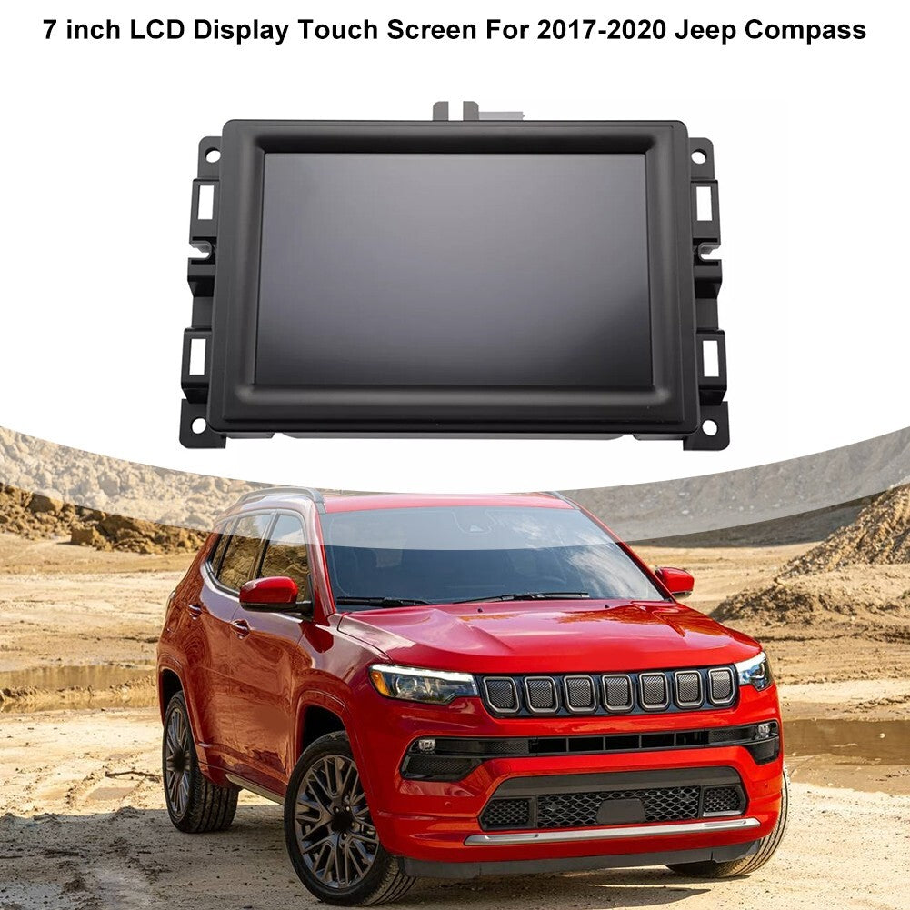 7 inch LCD Display Touch Screen for Jeep For Compass 2017-2020 Radio Navigation v