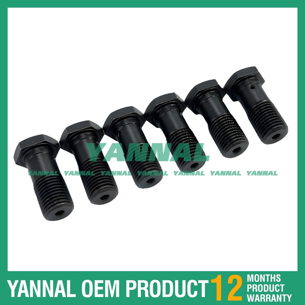 6-piece pack of D1146 oil nozzle tips for /Develon engine parts -