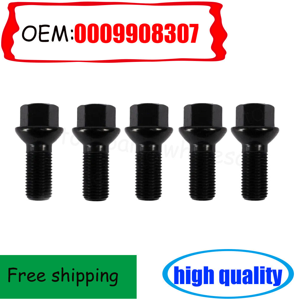 5PCS Wheel Lug Bolt nuts For C250 C300 CLS63 E280 E500 S600 n