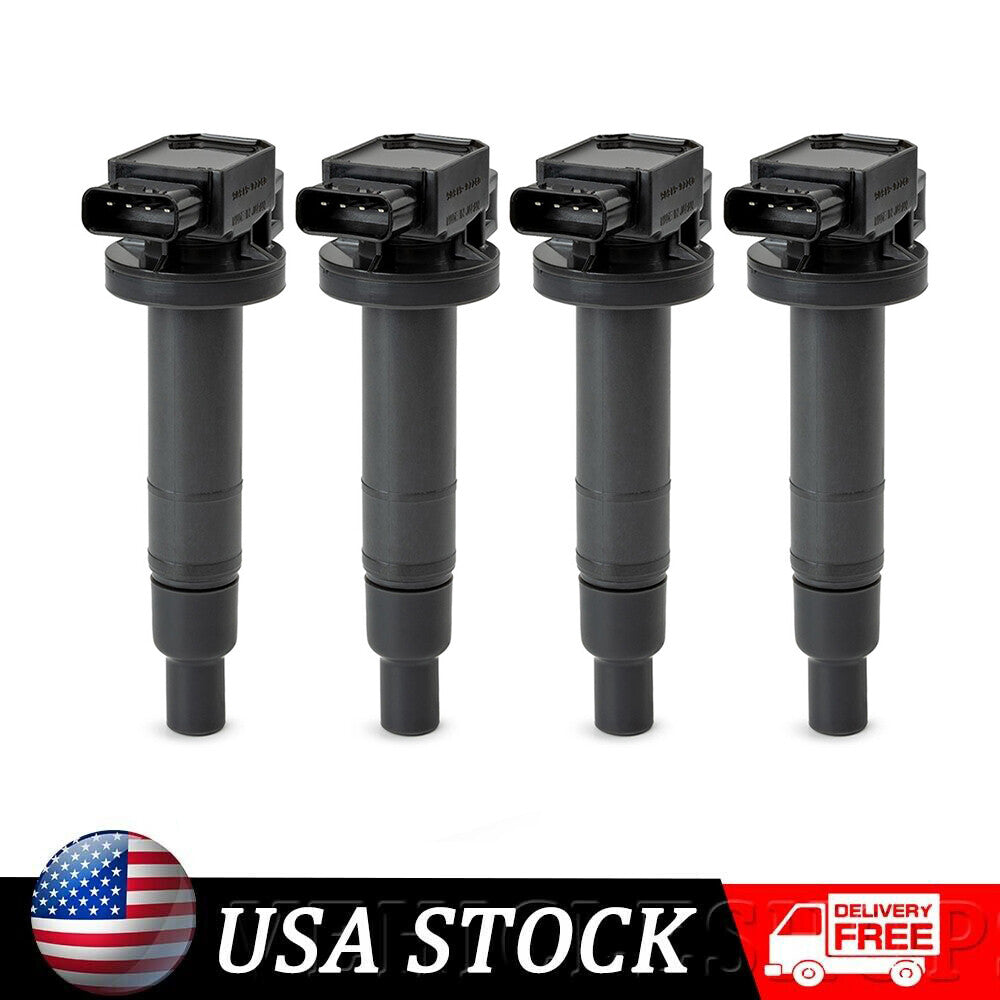 4-piece new ignition coil kit for Scion XA XB 2004-2006 90919-02240