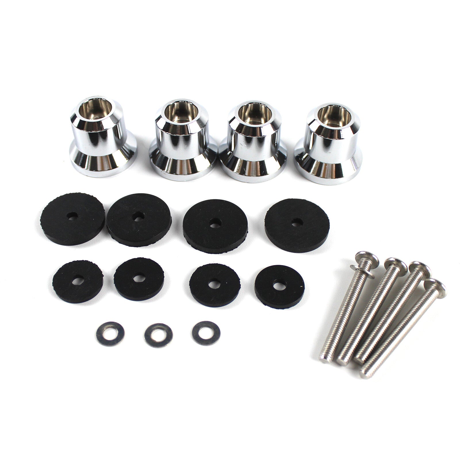5/8 Luggage Rack Risers Complete Kit for Honda 2001-2017 Goldwing Models GL1800 n