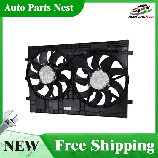 Cooling Fans Assembly for VW for VW Atlas Cross Sport 2020-2023 Q