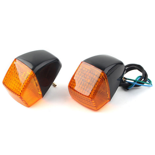 Pair Turn Signal Light Amber Lense for HONDA CBR250RR MC22 CBR400RR NC29 Q
