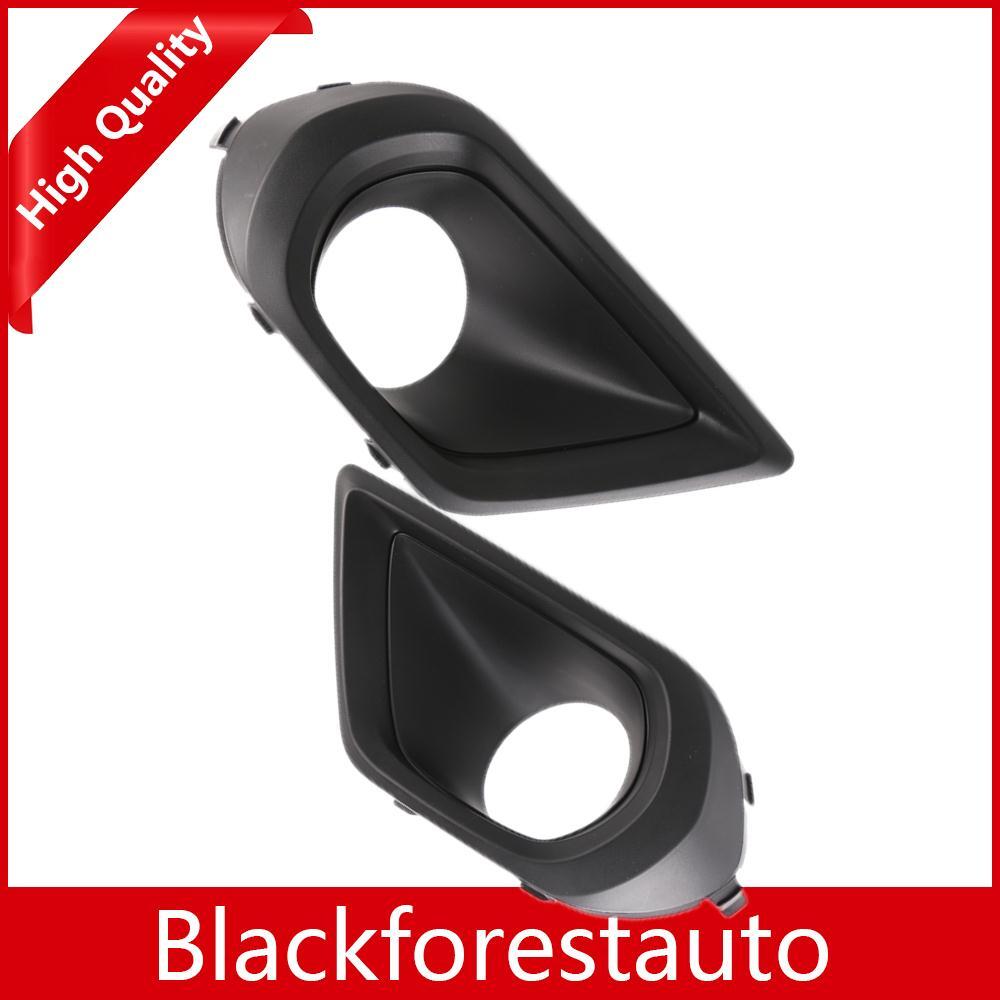 2x For 2014-2016 for Subaru for Forester Fog Light Bezel Cover Black Left Right Side