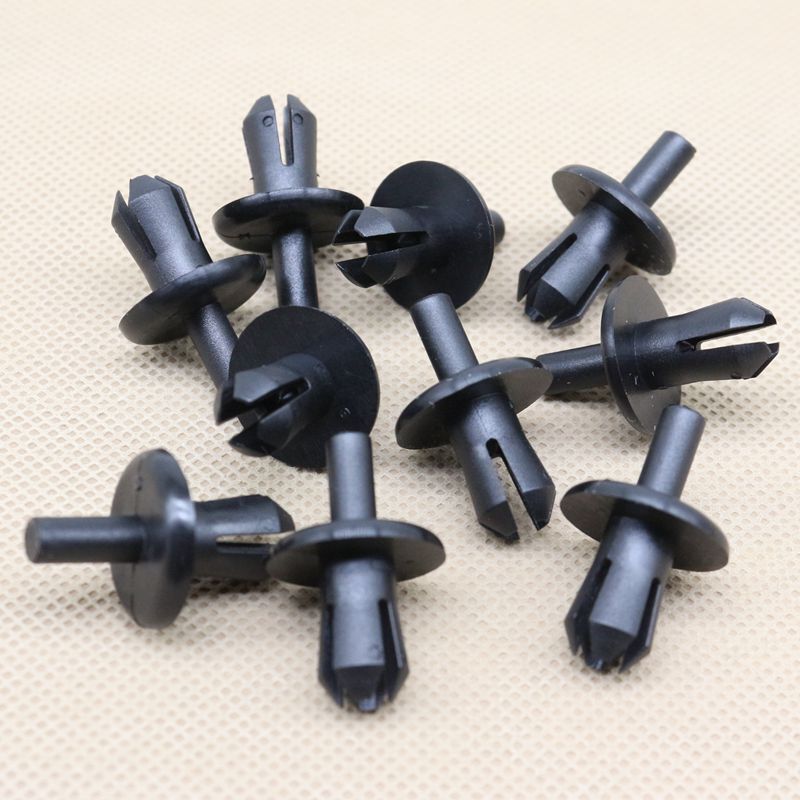 10 Extended Mount Rivet Clip Push-Type Retainer 90450482 for Universal for Mercedes-Benz