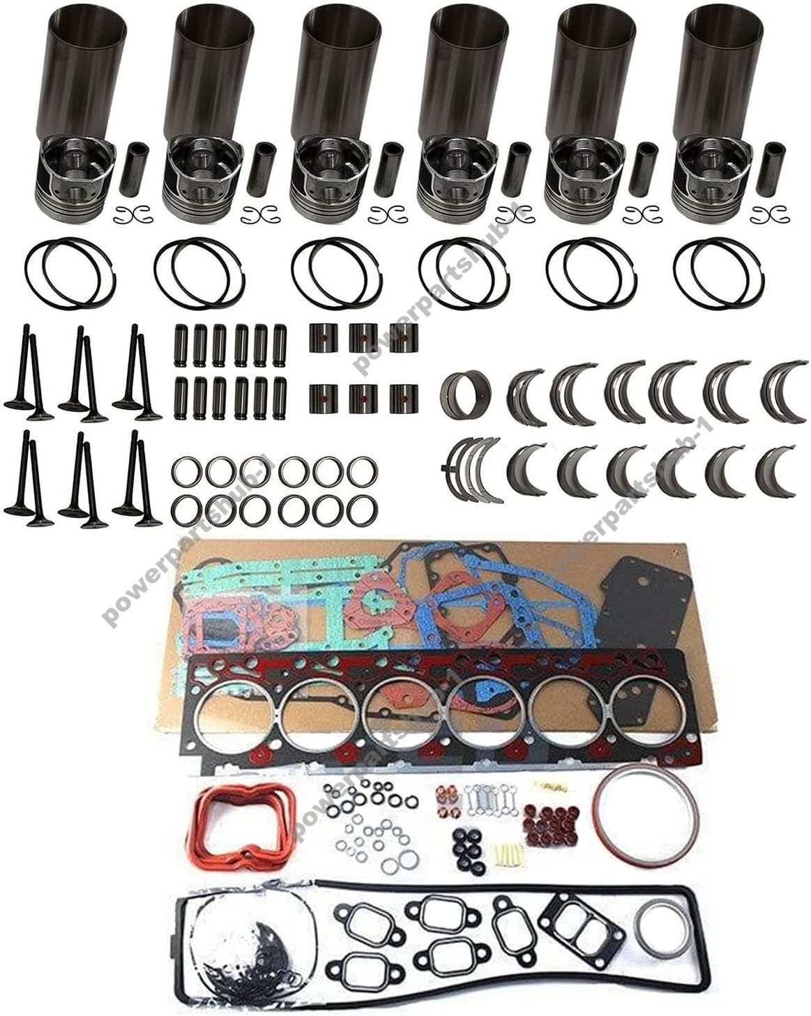 Overhaul Rebuild Kit STD for Isuzu 6BB1 6BB1T Engine Komatsu FD50H3 FD60H FD70N